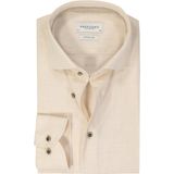 Profuomo slim fit heren overhemd, Oxford, off white