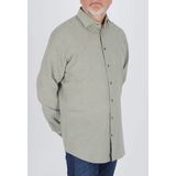 Profuomo - Slim Fit - Heren Overhemd - Groen - Oxford