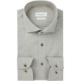 Profuomo - Slim Fit - Heren Overhemd - Groen - Oxford