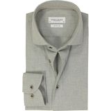 Profuomo - Slim Fit - Heren Overhemd - Groen - Oxford