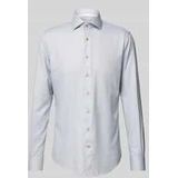 Profuomo slim fit heren overhemd, twill, groen