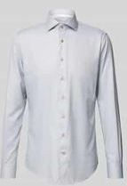 Profuomo slim fit heren overhemd, twill, groen