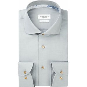 Profuomo - PPWH10014D/Z - Overhemd - Groen - Lange Mouw