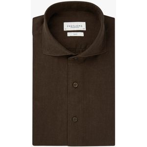 Profuomo - Overhemd - Camel - Lange Mouw