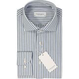 Profuomo Hemd Streifen Blau - Größe 42