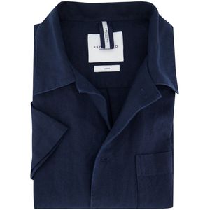 Profuomo - Casual Shirt - Blauw - Katoen