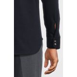 Profuomo - Overshirt Donkerblauw Katoen Met Regular Fit
