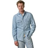 Profuomo - Overshirt - Blauw - Katoen