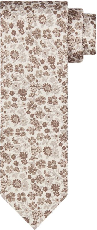 Profuomo Stropdas Beige PPWA10036B/F
