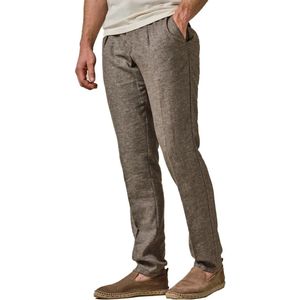 Profuomo - Chino Pantalon - Bruin - 55% Polyester 45% Linnen