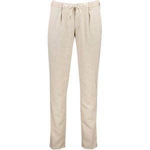 Profuomo - Pantalon Chino - Beige - Polyester/Linnen