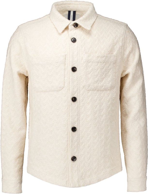 Profuomo - Overshirt - Wit - Katoen