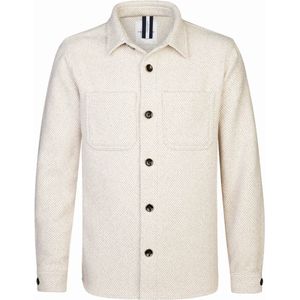 Profuomo Overshirt beige, Effen