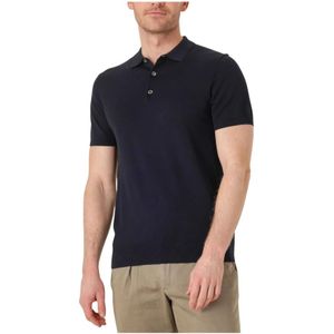 Profuomo Polo Heren KM - Blauw