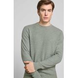 Profuomo Gebreide Pullover - Structuurmotief - Puur Katoen