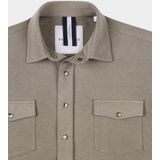 Profuomo Overshirt Groen - Regular Fit - Lange Mouwen