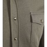 Profuomo Overshirt Groen - Regular Fit - Lange Mouwen