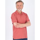 Profuomo - Slim Fit - Poloshirt - Donkerroze