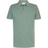 Profuomo slim fit heren polo, groen