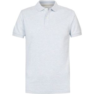 Profuomo slim fit heren polo, blauw