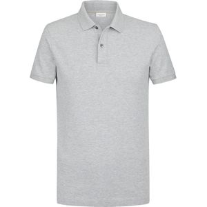 Profuomo - Slim Fit - Poloshirt - Lichtgrijs