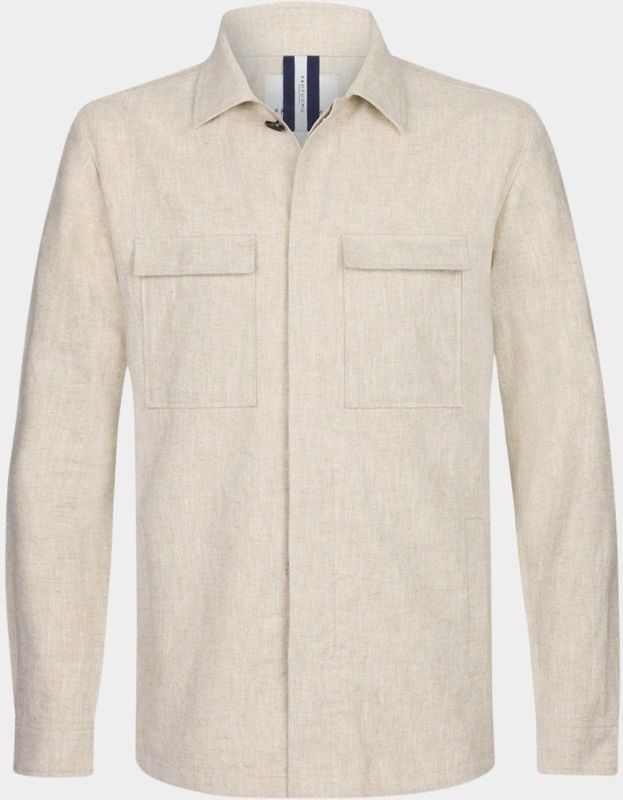 Profuomo - Overshirt - Ruitpatroon - 65% Merino Wol, 35% Polyamide