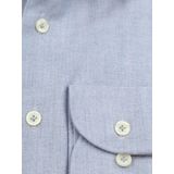 Profuomo - Business Hemd - Blauw - Lange Mouw - PPWH30006A/M