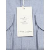 Profuomo - Business Hemd - Blauw - Lange Mouw - PPWH30006A/M