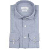 Profuomo - Business Hemd - Blauw - Lange Mouw - PPWH30006A/M