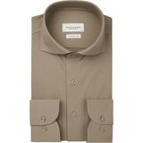 Profuomo slim fit heren overhemd, jersey, grijs