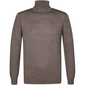 Profuomo - PULLOVER MOCK NECK - Taupe - Pullover