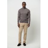 Profuomo - PULLOVER MOCK NECK - Taupe - Pullover
