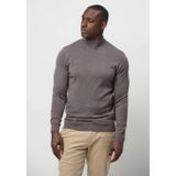 Profuomo - PULLOVER MOCK NECK - Taupe - Pullover