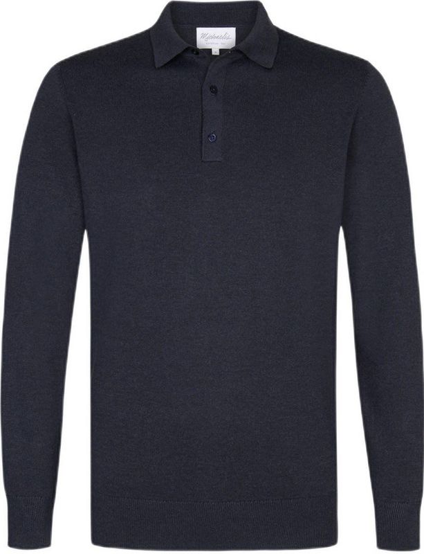 Michaelis - Gebreide Trui - Donkerblauw