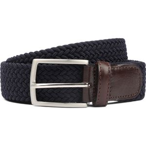 Profuomo Riem Blauw elastische riem navy PP1R00089/410