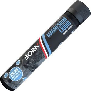 Born - Magnesium Liquid Ampul - Sinaasappel - 300 mg Magnesium - 200 mg Vitamine C