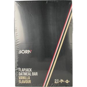 Born Flapjack bar vanilla 50 gram  15 stuks