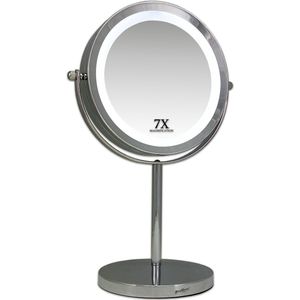 HIMRY 8,5 Inch Verlichte Wandspiegel Make-up Spiegel, 10x Vergroting 215cm Led Make Up Spiegel Make Up Scheren Badkamerspiegel Opvouwbaar Verstelbaar Verchroomd Metaal Kxd3132 10x HIMRY 8,5 Inch Verlichte Wandspiegel Make-up Spiegel, 10x Vergroting 215cm Led Make Up Spiegel Make Up Scheren Badkamerspiegel Opvouwbaar Verstelbaar Verchroomd Metaal Kxd3132 10x