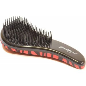 Gérard Brinard haarborstel anti klit borstel zwart/wit - zebra print