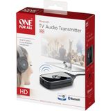 One For All - SV 1770 - Bluetooth Audiozender - Zwart - 3,5 mm