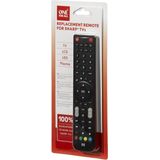 One For All - Afstandsbediening - Geschikt voor Sharp TV's