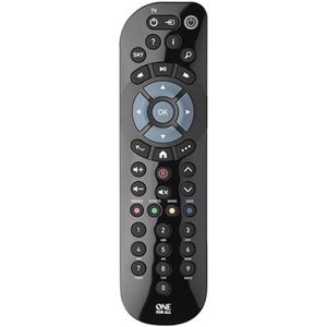 One For All URC 1635 Sky Receiver Afstandsbediening Zwart