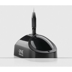 One For All SV 9311-5G - Passieve DVB-T/T2 Staafantenne - Binnen - Zwart