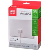 One For All - Dvb-t/sv9440-5g Binnenantenne - Zwart/Wit - Dun Ontwerp