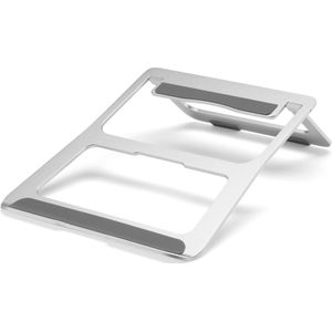 One For All DM0050 Universele laptop riser - inklapbaar - aluminium - zilverkleurig