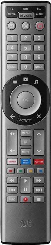 One for All - Smart Control 5 Advance - Afstandsbediening - Zwart