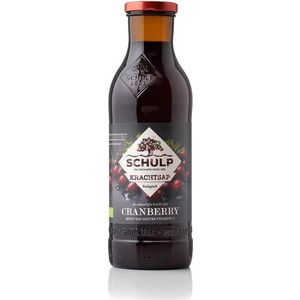 Schulp Krachtsap Cranberry puur bio (750ml)