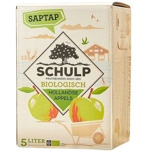 Schulp Saptap Appel Biologisch 5 liter