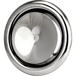 RVS ventilatie toevoer ventiel Ø 125 mm met montagebus - DVS-PY125