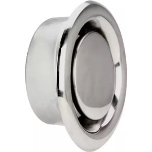 DEC - DVS080Y/1 - Afvoer Ventilatie Ventiel - RVS - Ø 80 mm